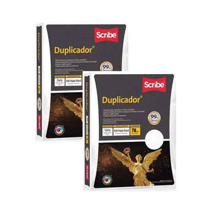 Papel Duplicador 1000 Hojas Scribe Blanco Carta - Scribe