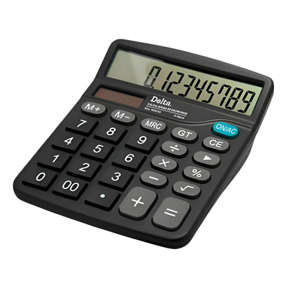 Calculadora Barrilito Delta 7806cde 12 Dígitos /vc Color Gris oscuro - Barrilito - detalle