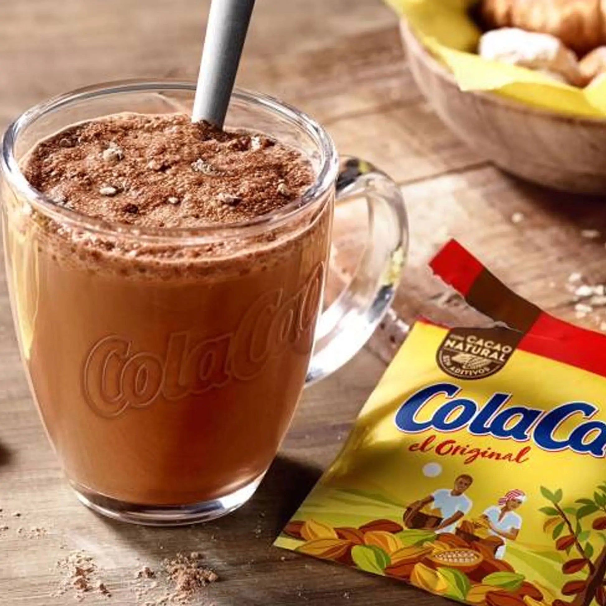 Chocolate COLACAO 400g - Cesarfer - vista lateral