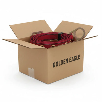 Cinturon Posicionamiento 2 Anillos Acero Talla CH Golden Eagle INNER - Golden Eagle - detalle