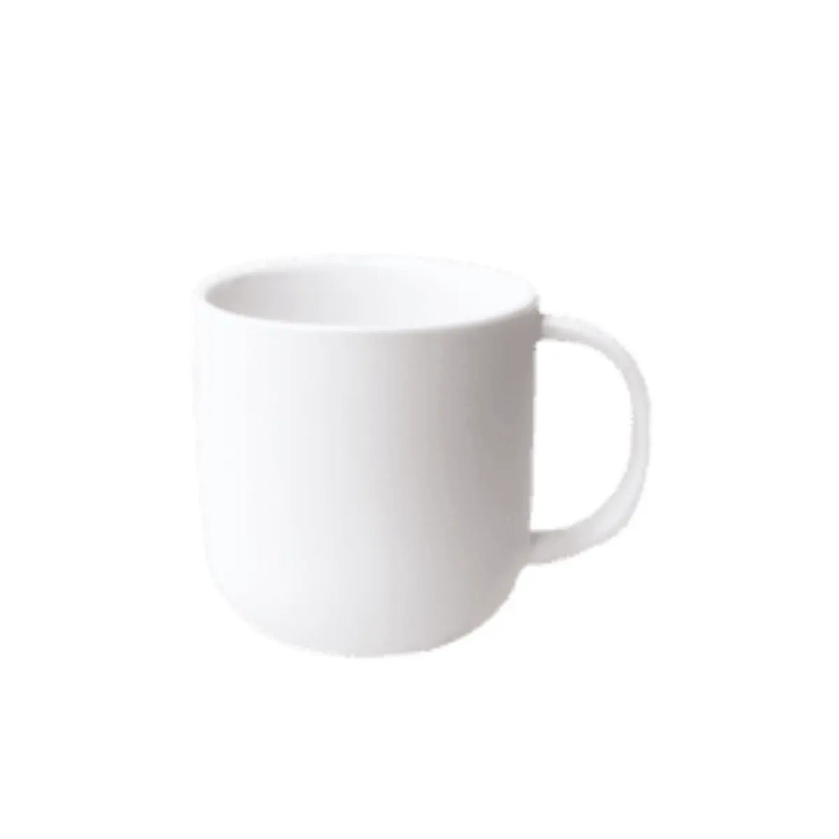 24 Pz Taza de cerámica 11oz. Blanca. Base Redonda Color Make - ColorMake - vista lateral