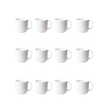 Taza de cerámica 11oz. Blanca. Base Redonda Color Make Color Make