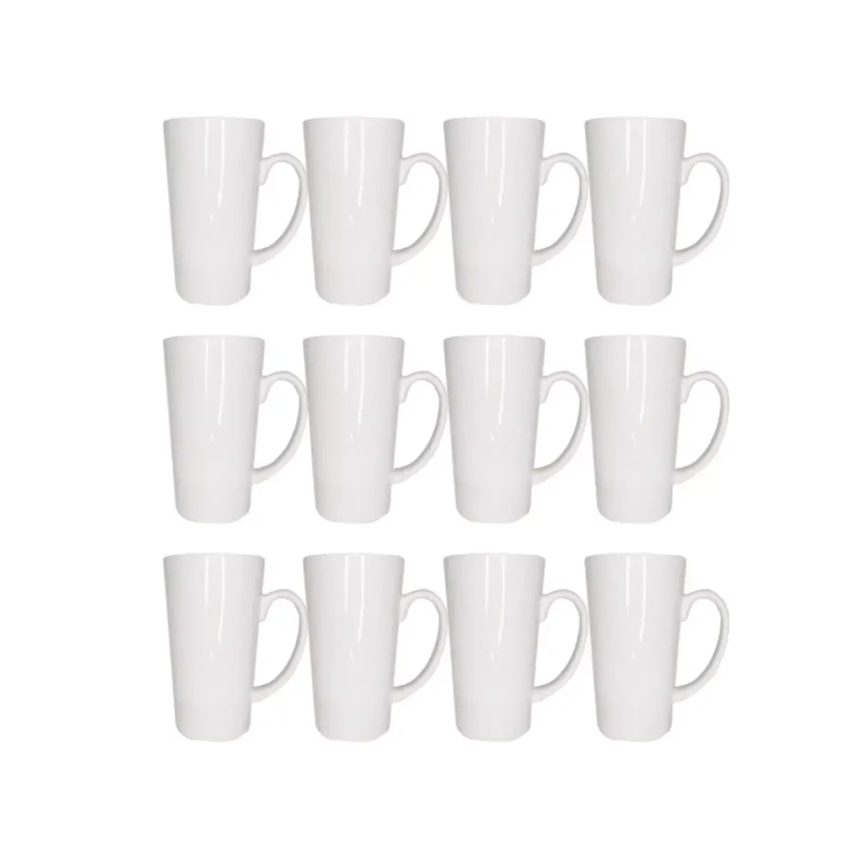 12pz Taza cónica 17oz Blanca colormake - ColorMake - empaque