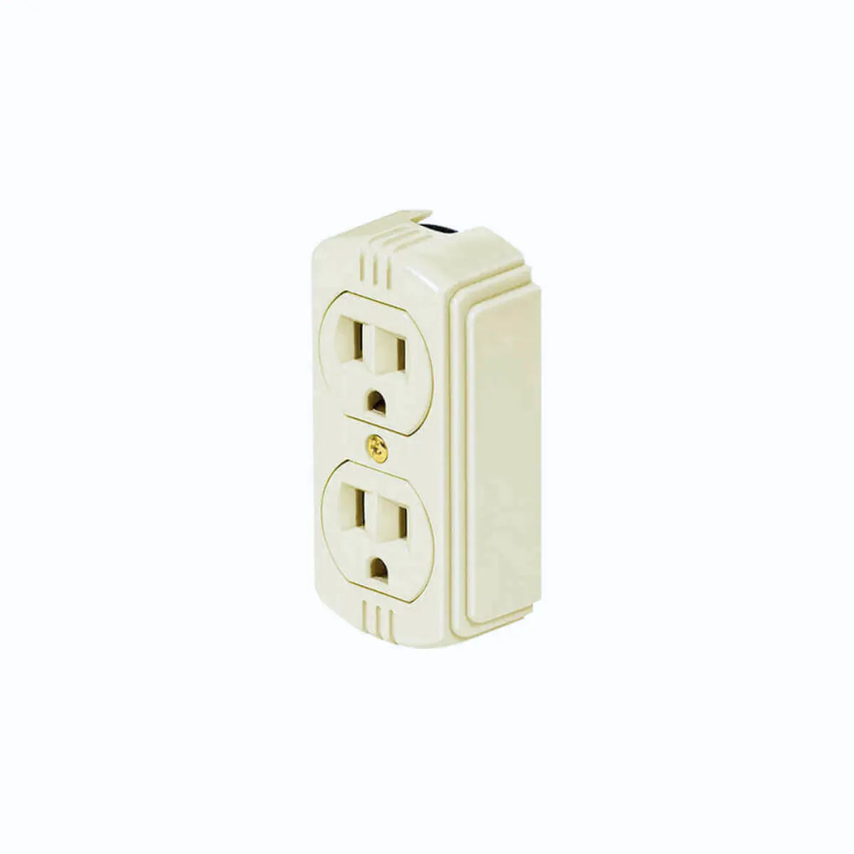 Contacto Doble Aterrizado 4307 Sanelec Baquelita 10 Piezas - Sanelec - empaque