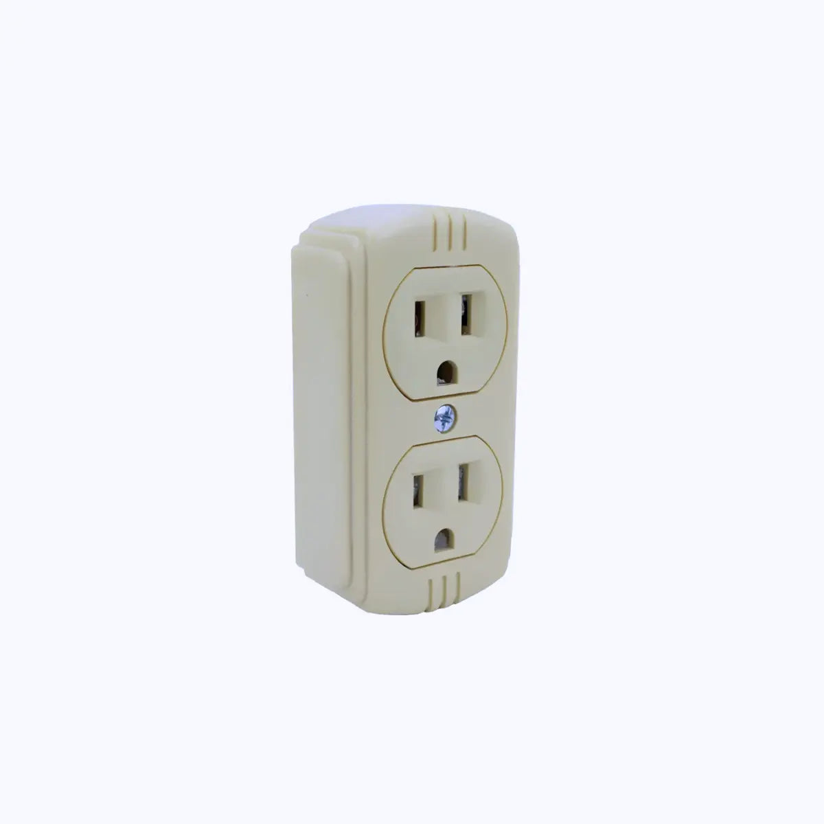Contacto Doble Aterrizado 4307 Sanelec Baquelita 10 Piezas - Sanelec - vista trasera