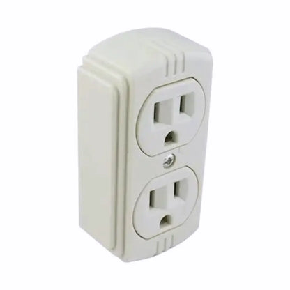 Contacto Doble Aterrizado 4307 Sanelec Baquelita 10 Piezas - Sanelec