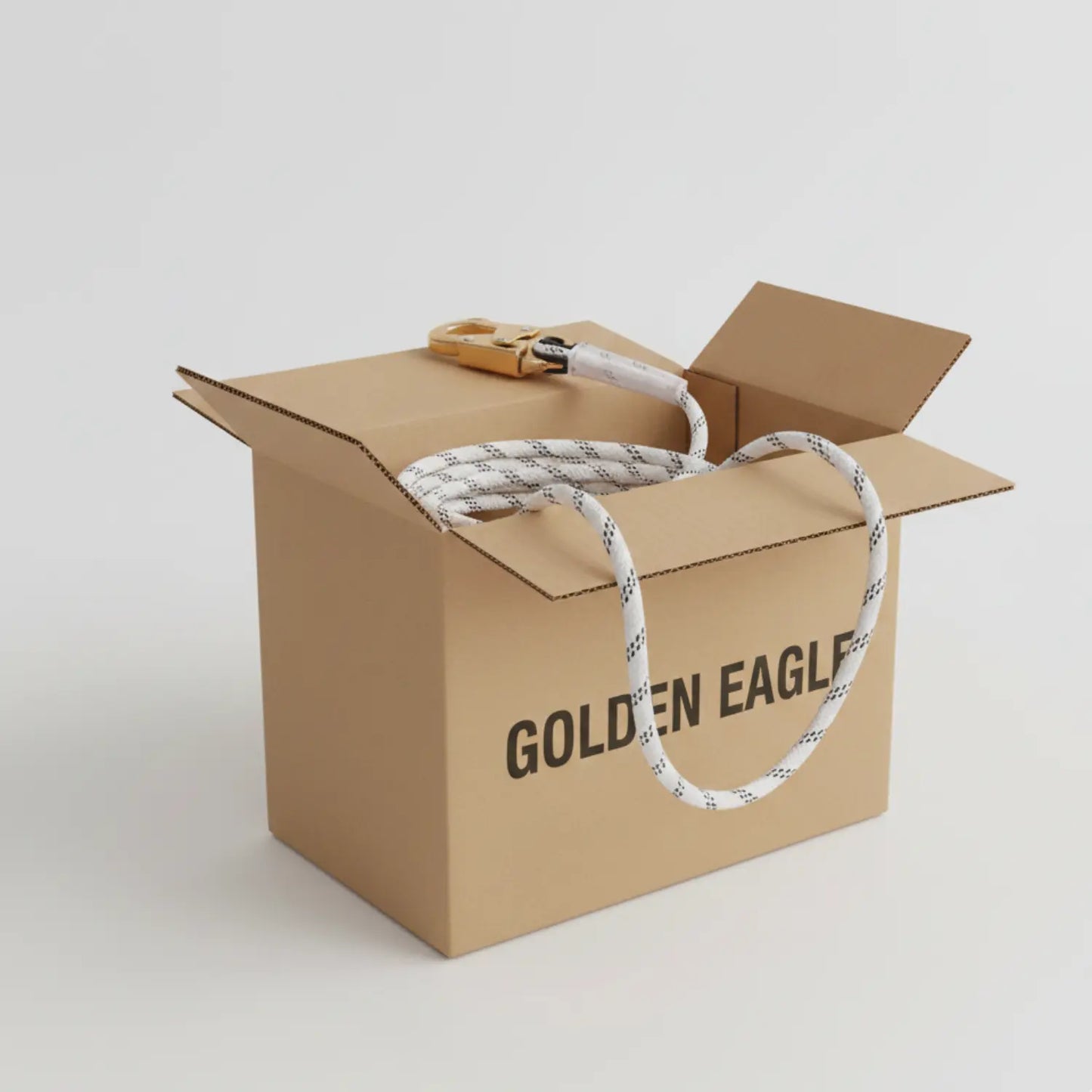 Eslinga Posicionamiento Cuerda Kernmantle Media Pulgada 2 Ganchos Golden Eagle - Golden Eagle - detalle