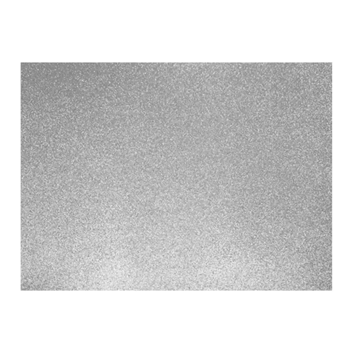 PAQUETE 10 HJS 45 x 60 GLITTER COLOR PLATA - First Class