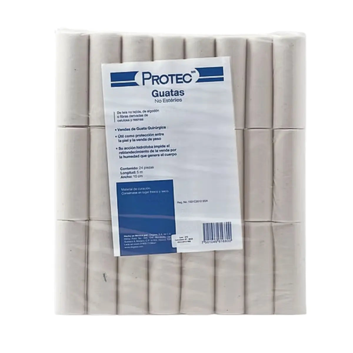 Guata Protec 10cm X 5m bolsa C/24 Rollos No Esteriles - Dogotuls