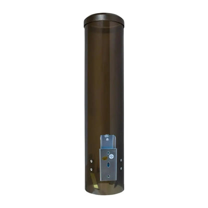 2 Despachador Cono Oval 250 Piezas Color Humo Dosificador - Oval - vista lateral