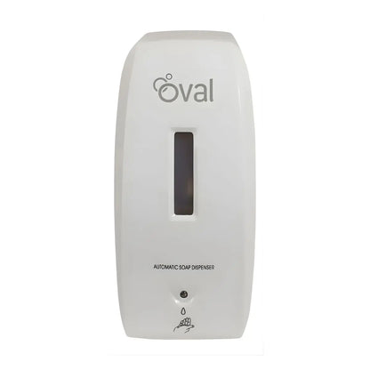 Jabonera Automatica Dispensadora Oval 500ml Blanco Gris - Oval - empaque