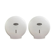 2 PZS Despachador Junior De Papel Higiénico Oval® Eco Pp, Blanco - Oval - empaque