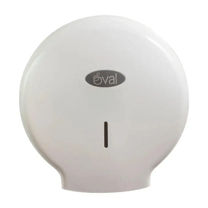 2 PZS Despachador Junior De Papel Higiénico Oval® Eco Pp, Blanco - Oval - vista trasera