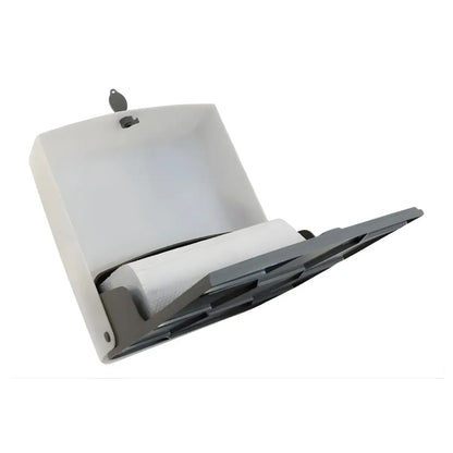 2 PZS Despachador De Toalla Interdoblada Oval® Dv047 Blanco - Oval