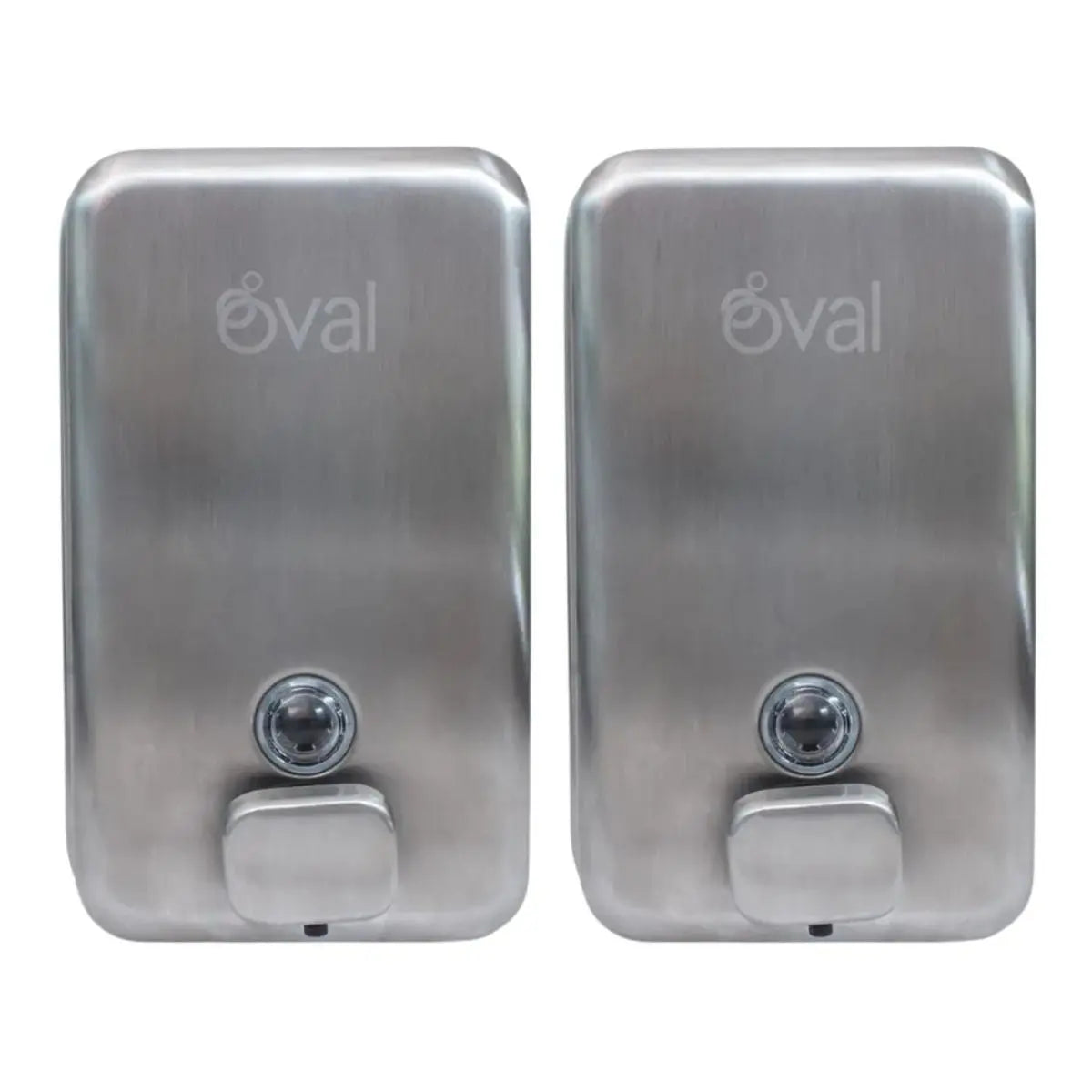 2 PIEZAS JABONERA INOX 1 LT OVAL - Degasa - empaque