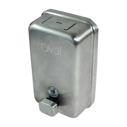 2 PIEZAS JABONERA INOX 1 LT OVAL - Degasa - detalle
