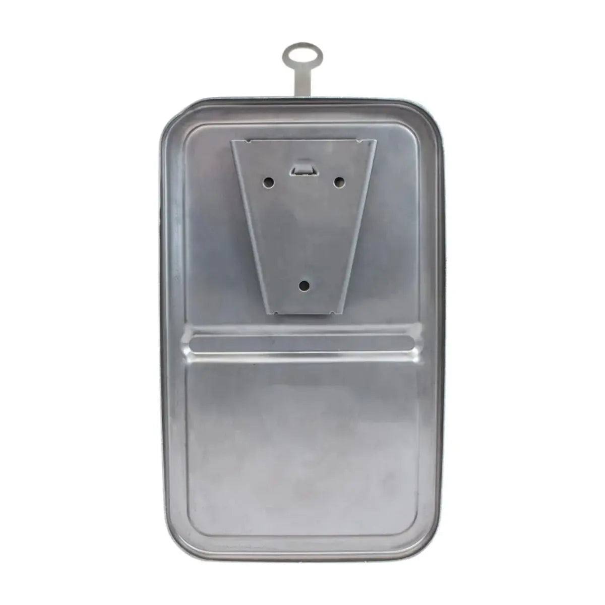 2 PIEZAS JABONERA INOX 1 LT OVAL - Degasa - vista lateral