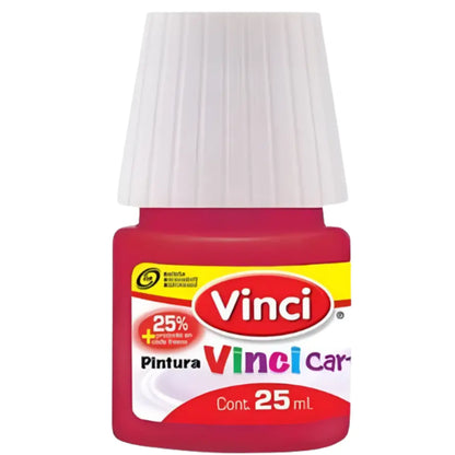 PINTURA CARTEL VINCI ROJO CARMESI 25ML - Vinci