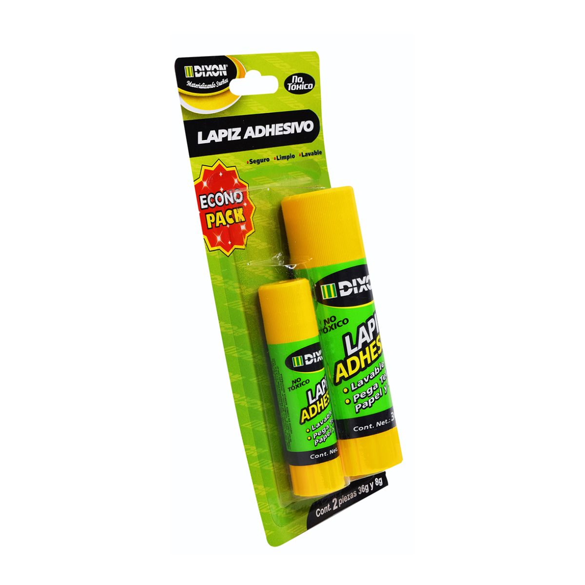 Lápiz Adhesivo Blanco Escolar Dixon 8g Y 36g