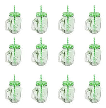 Tarro de albañil, Frasco, Tapa, Tarro, Popotes, Mayoreo, Remate, 12 Pack - Drink Lab