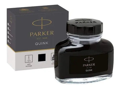 Tinta Frasco Intensa Plumas Fuente Estilograficas Parker Negro - Parker