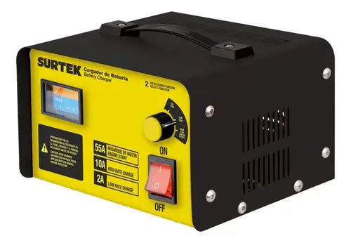 Cargador Bateria 50 A Surtek Proteccion Termica 120 V - Lock