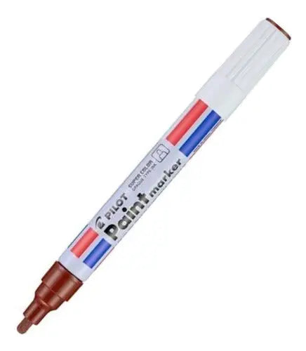 Plumon Permanente Pilot Paint Marker Acrilico Tinta Elige Color Café - Pilot