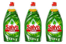 3 Pz Detergente Trastes Salvo Líquido Limón 1,200ml - P&amp;G - vista lateral