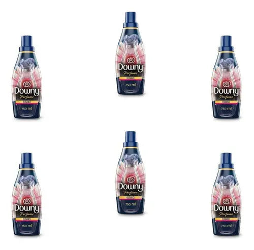 6 Pz Downy Perfume Elegance Le Suavizante De Telas 750 Ml - P&amp;G - vista lateral