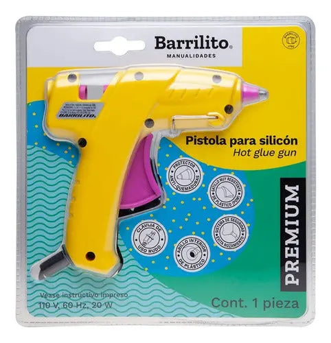 Pistola Silicon Barrilito Premium Uso Rudo 7 Milimetros - Barrilito