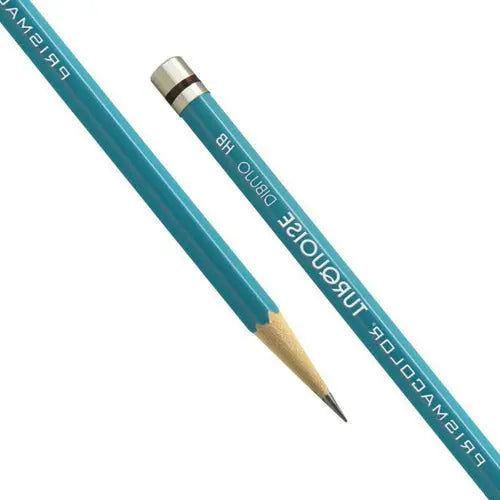 12 Lapiz Dibujo Suave Turquoise Prismacolor Escoge Grado Grado HB - Prismacolor - empaque