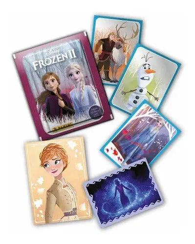 Frozen 2 Estampas Panini 10 Sobres Cromos Coleccionables - Panini - empaque
