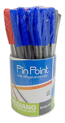Plumas Azor Pin Point Colores Punto Mediano 1mm 36 Piezas - Azor - detalle
