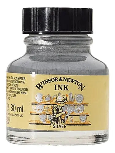 Tintero Tinta Caligrafía 30ml Winsor & Newton Oro Plata Oro - Winsor and Newton