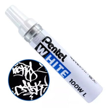 Marcador Pentel White L Permanente Blanco Graffiti Tag Paint - Pentel - vista lateral