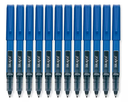 Pilot Bravo 11030 marcador de tinta líquida, tinta azul, Caja con docena - Pilot - accesorios