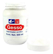 Gesso Imprimador Acrílico Blanco Rodin 500 Arte Manualidades - atl - empaque