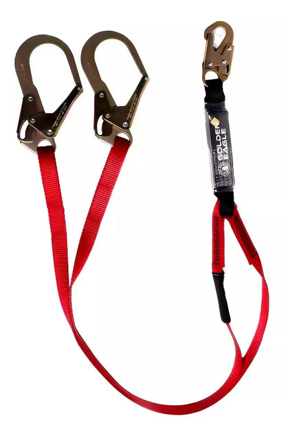 Amortiguador Impacto Banda Plana Golden Eagle Doble Gancho - Golden Eagle - vista lateral
