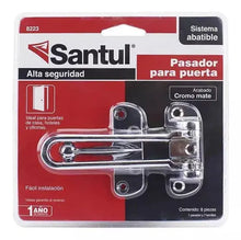Pasadores Para Puerta Abatible Santul Metalico Acabado Cromo - Santul - empaque