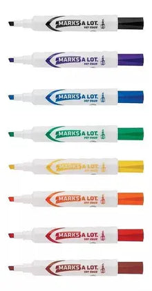 8 Marcadores Plumon Avery Pizarron Blanco Colores Surtidos - Avery - detalle