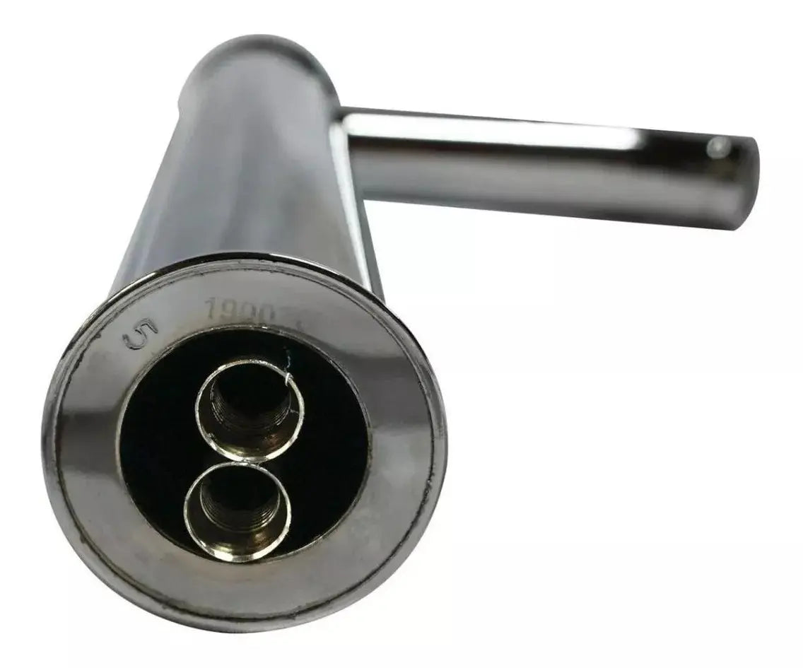 Llave Lavabo Mezclador Monomando Hidroflud Alta Cromado 30cm - HIDROFLUD - empaque