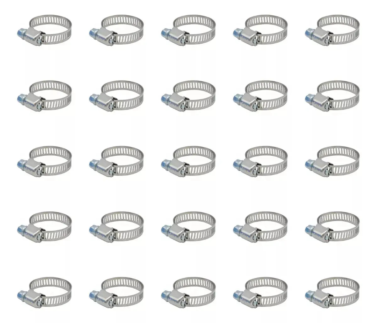 25 Piezas Abrazadera Sin Fin Cnx Acero 1/4'' - 5/8'' - CNX - empaque