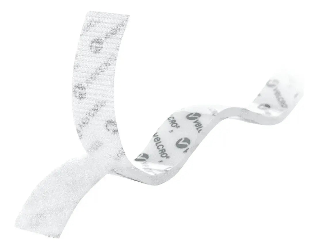 Cinta Sujetadora con Adhesivo de 90 x 1.9cm 1 juego Blanco Velcro - Velcro - detalle