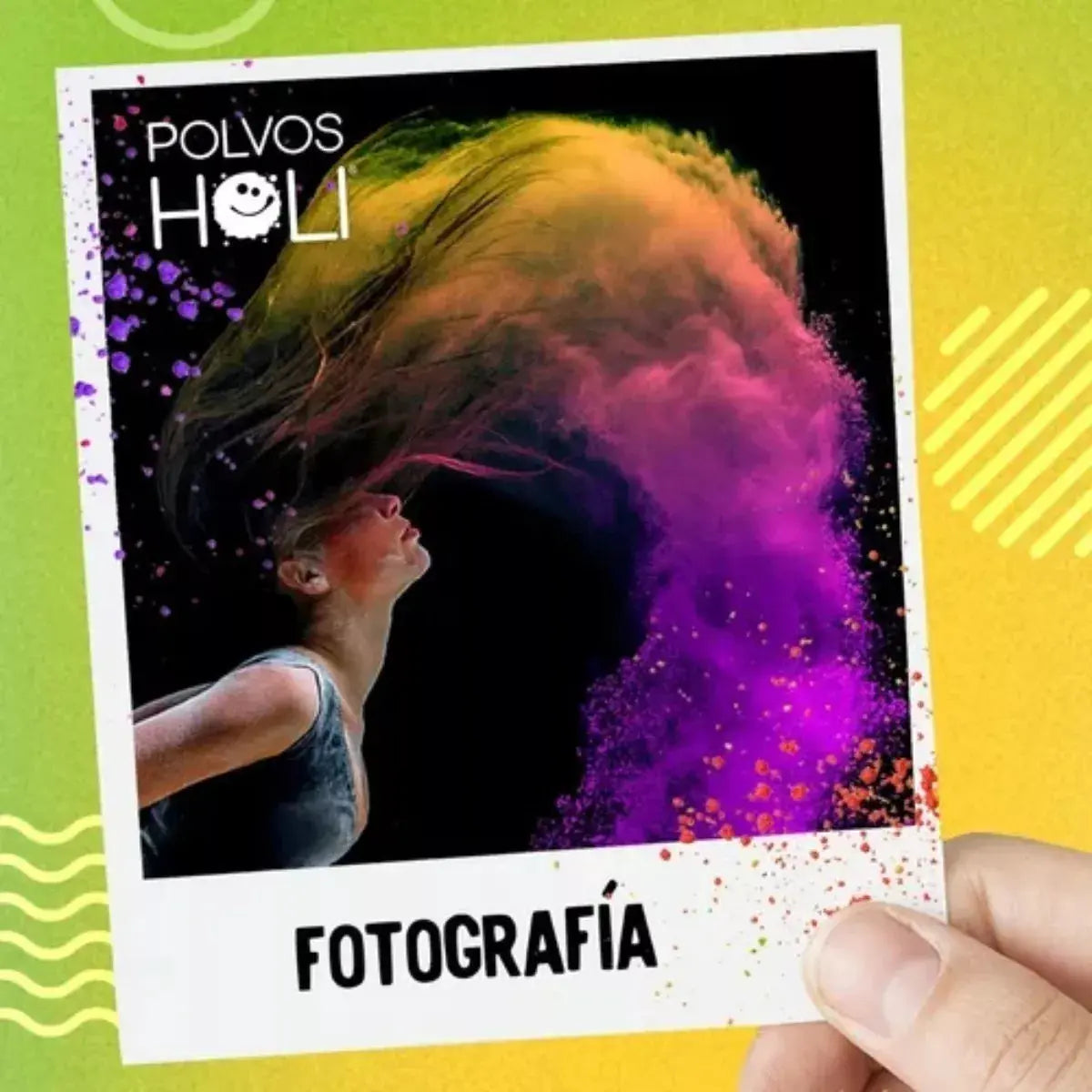 Polvos Holi Original Frutal 75gr Fiesta 10 Pack Envío Gratis - Polvos Holi - detalle