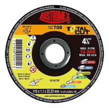 Disco Abrasivo Multiproposito 708 Austromex Corte 4-1/2'' - Austrodiam