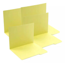 100 Folder Tamaño Carta Mapasa Color Canario Crema Oficina - Mapasa - vista lateral