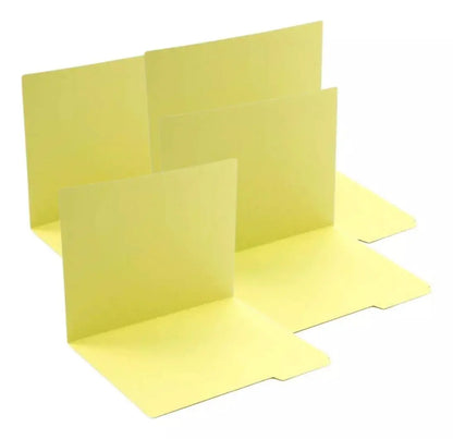 100 Folder Tamaño Carta Mapasa Color Canario Crema Oficina - Mapasa - vista lateral