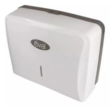 Despachador Toalla Interdoblada Oval Blanco Gris Eco Pp - Oval - detalle
