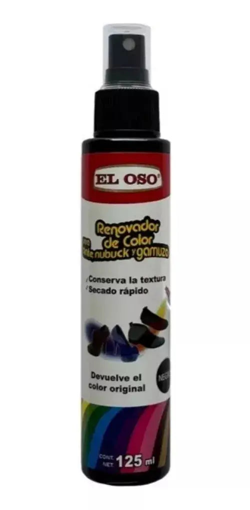 Pintura Café Oscuro El Oso Renovador Color Zapatos Gamuza - El oso - vista lateral