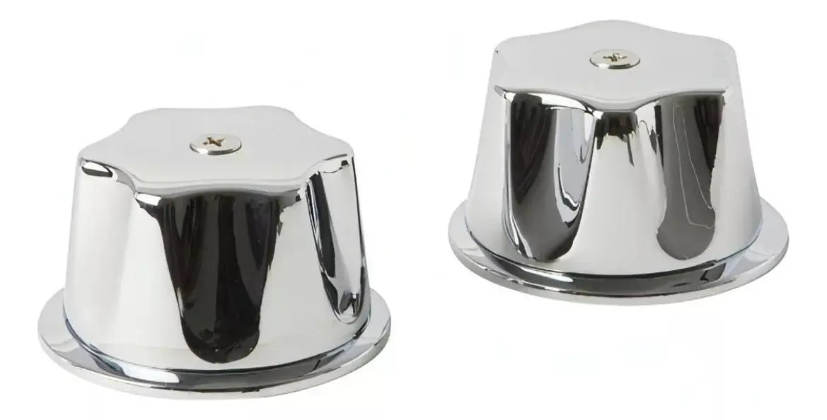 Juego Manerales Hidroflud Chapetón Metálico Regadera Cromado - HIDROFLUD - vista lateral